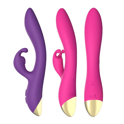 12-Wibrator króliczek masażer łechtaczki 22 cm 9 tryb-12