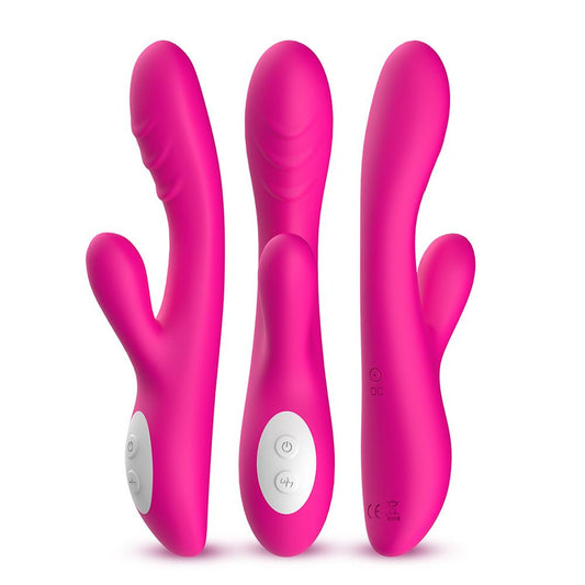 2-Wibrator króliczek podgrzewany ciepły 9 tryb 22 cm-2