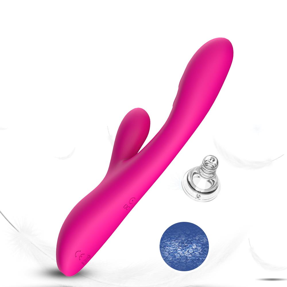 7-Wibrator króliczek podgrzewany ciepły 9 tryb 22 cm-7