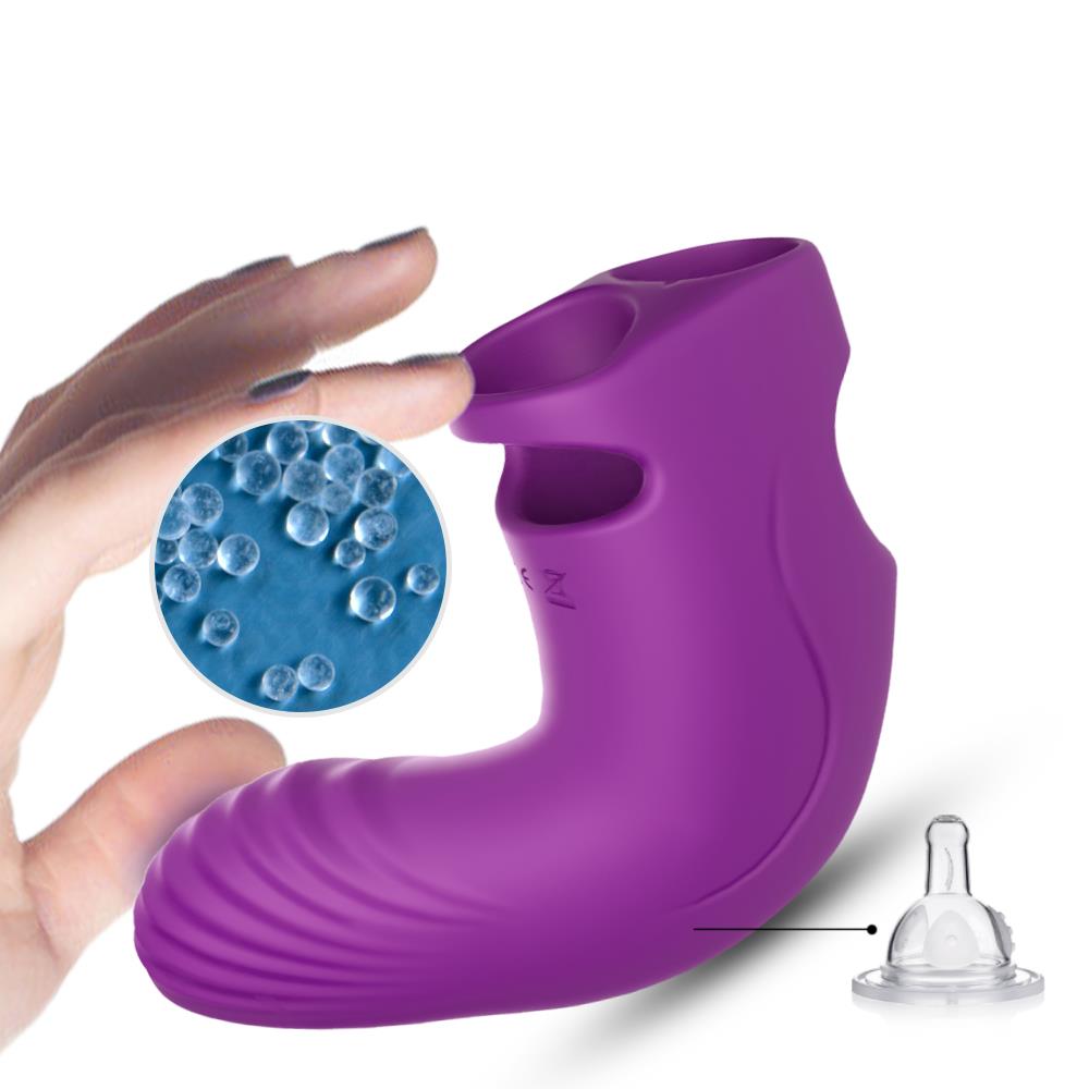 11-Wibrator punktu g na palec nakładka 9 trybów 11 cm-11