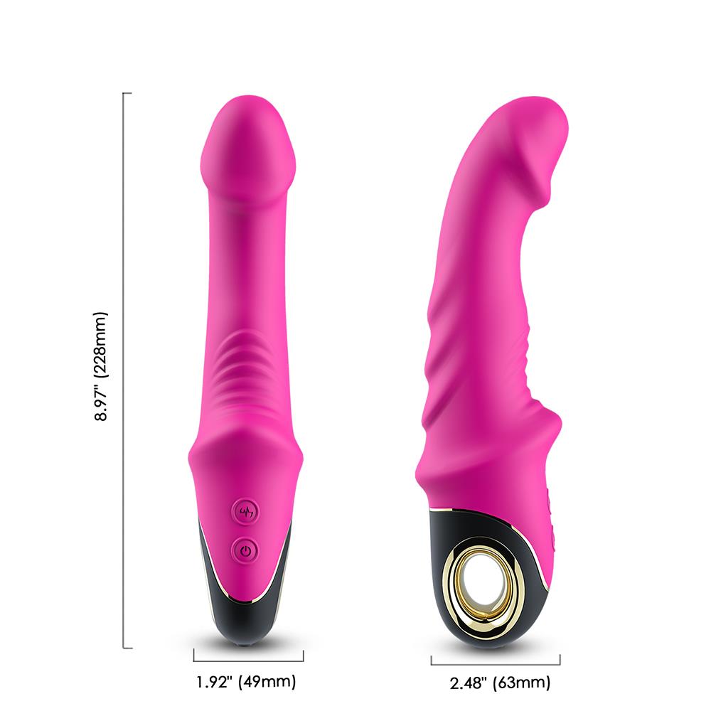 8-Wibrator do punktu g sex masażer 9 trybów 22 cm-8