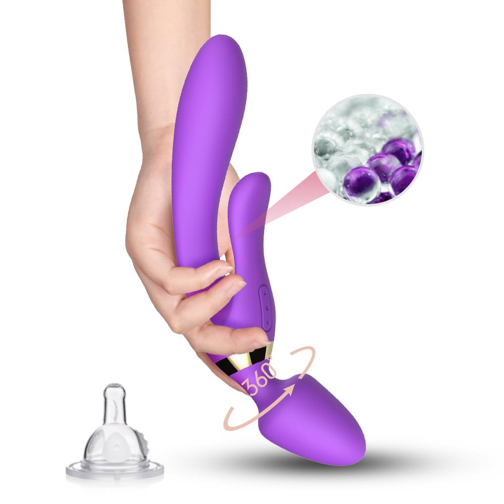 7-Masażer różdżka wibrator królik 9 trybów 23 cm sex-7