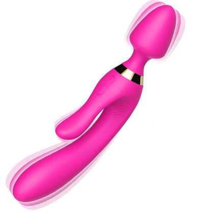 2-Masażer różdżka wibrator królik 9 trybów 23 cm sex-2