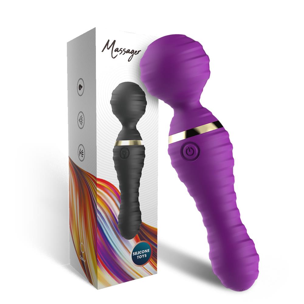 1-Masażer wibrator łechtaczkowy różdżka 9 tryb 19cm-1