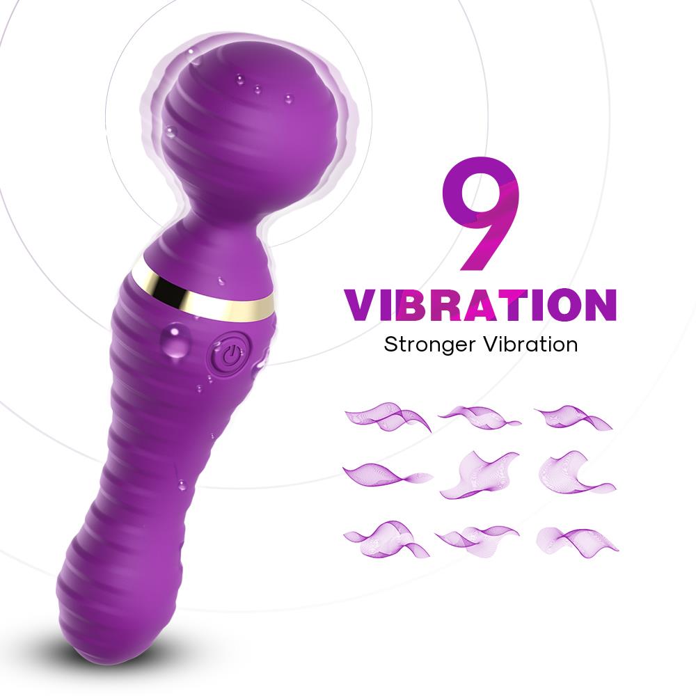 3-Masażer wibrator łechtaczkowy różdżka 9 tryb 19cm-3