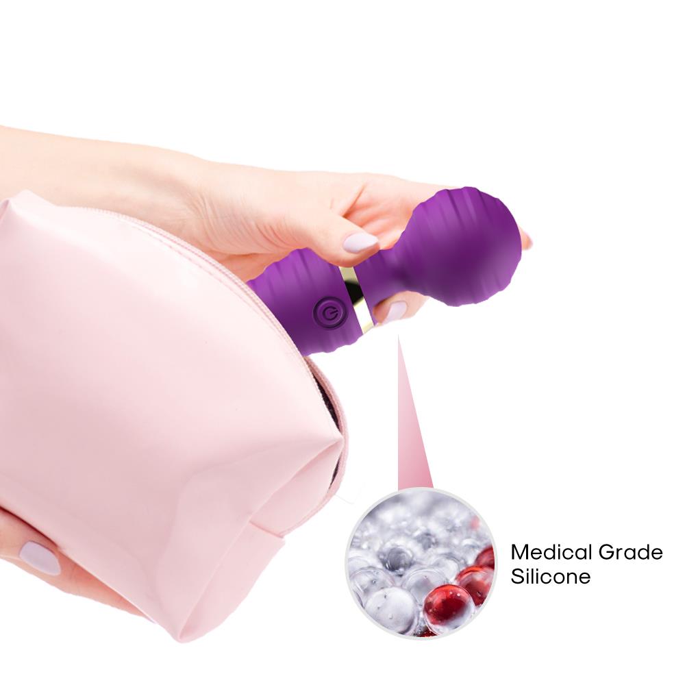 6-Masażer wibrator łechtaczkowy różdżka 9 tryb 19cm-6