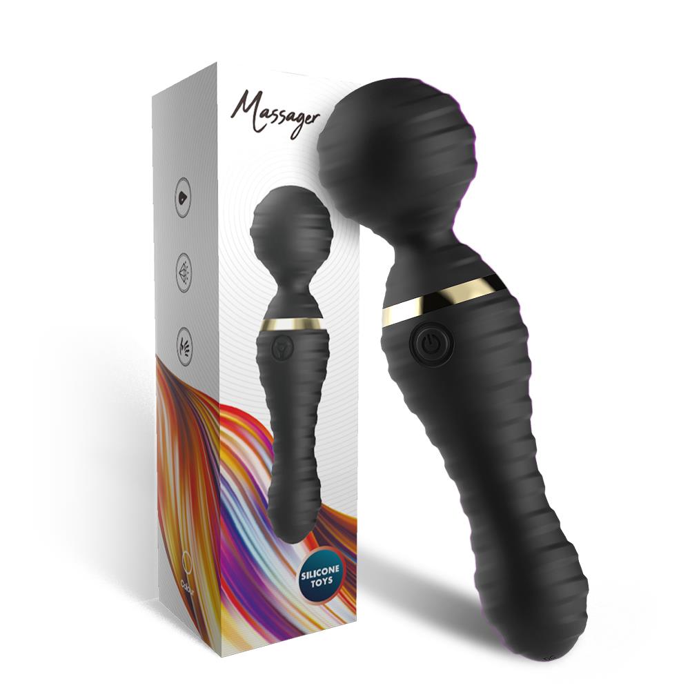 1-Masażer wibrator łechtaczkowy różdżka 9 tryb 19cm-1