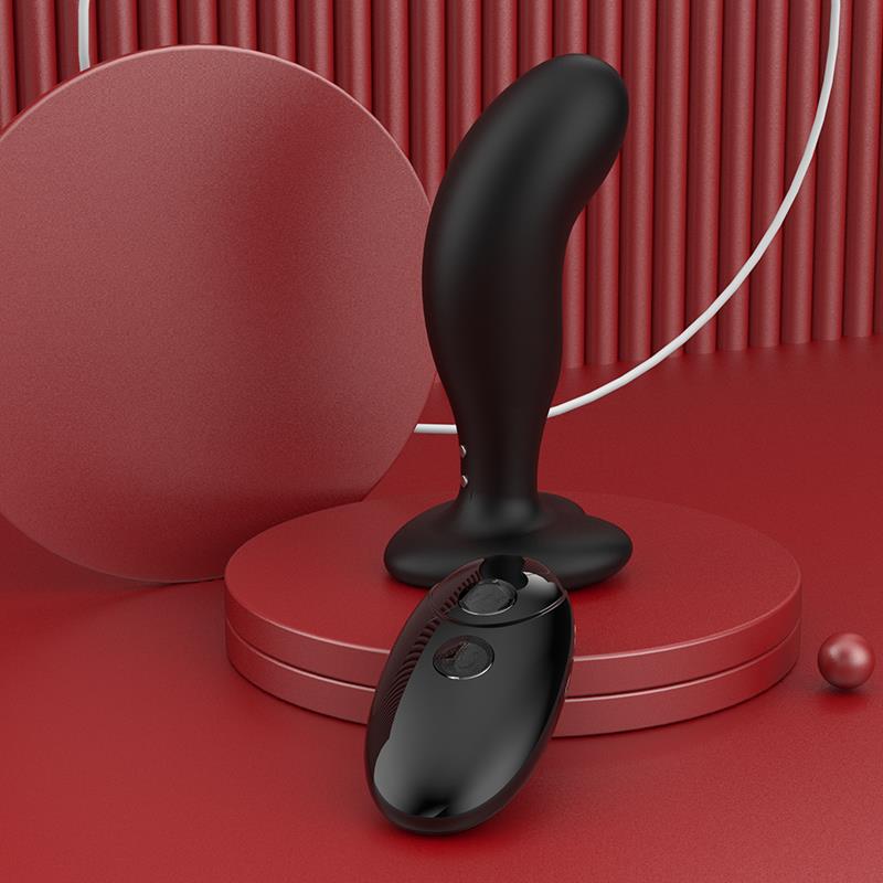 2-Korek plug analny wibrujący pilot 7 trybów 10 cm-2