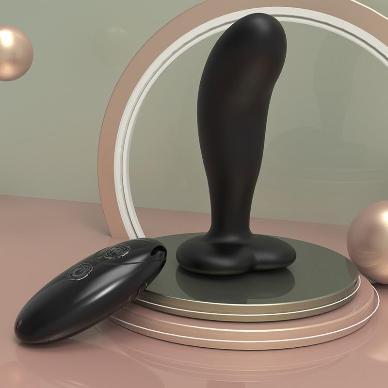 6-Korek plug analny wibrujący pilot 7 trybów 10 cm-6