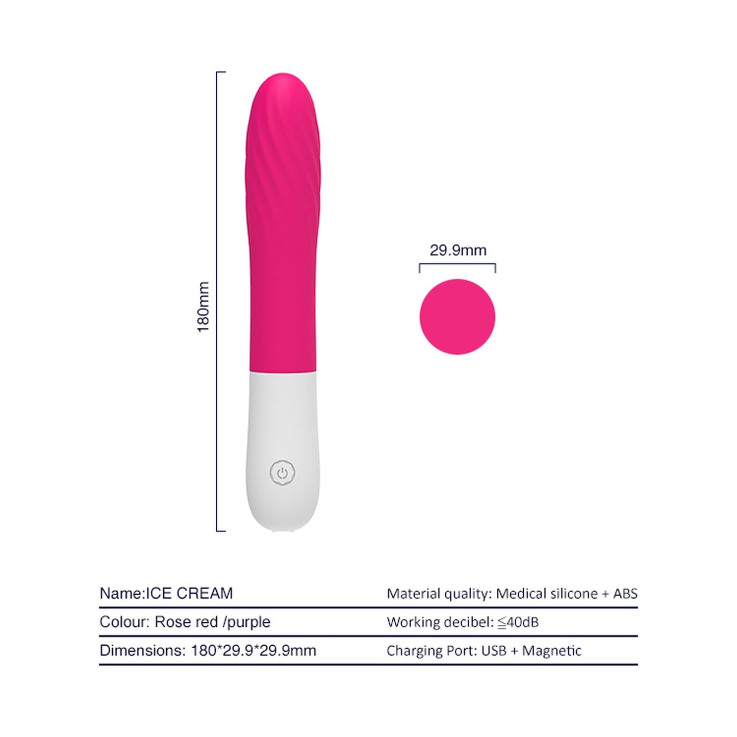 3-Mocny wibrator punktu G wodoodporny USB 7 trybów-3