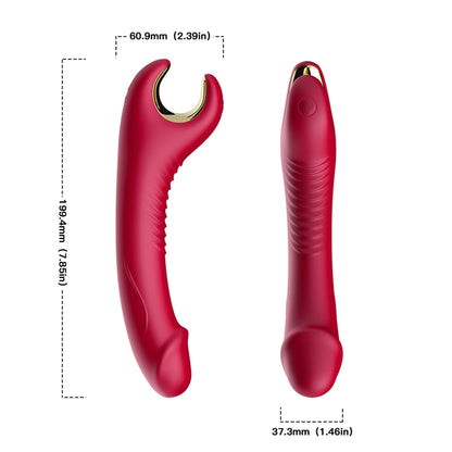 6-Masażer łechtaczki wibrator sex stymulator penisa-6