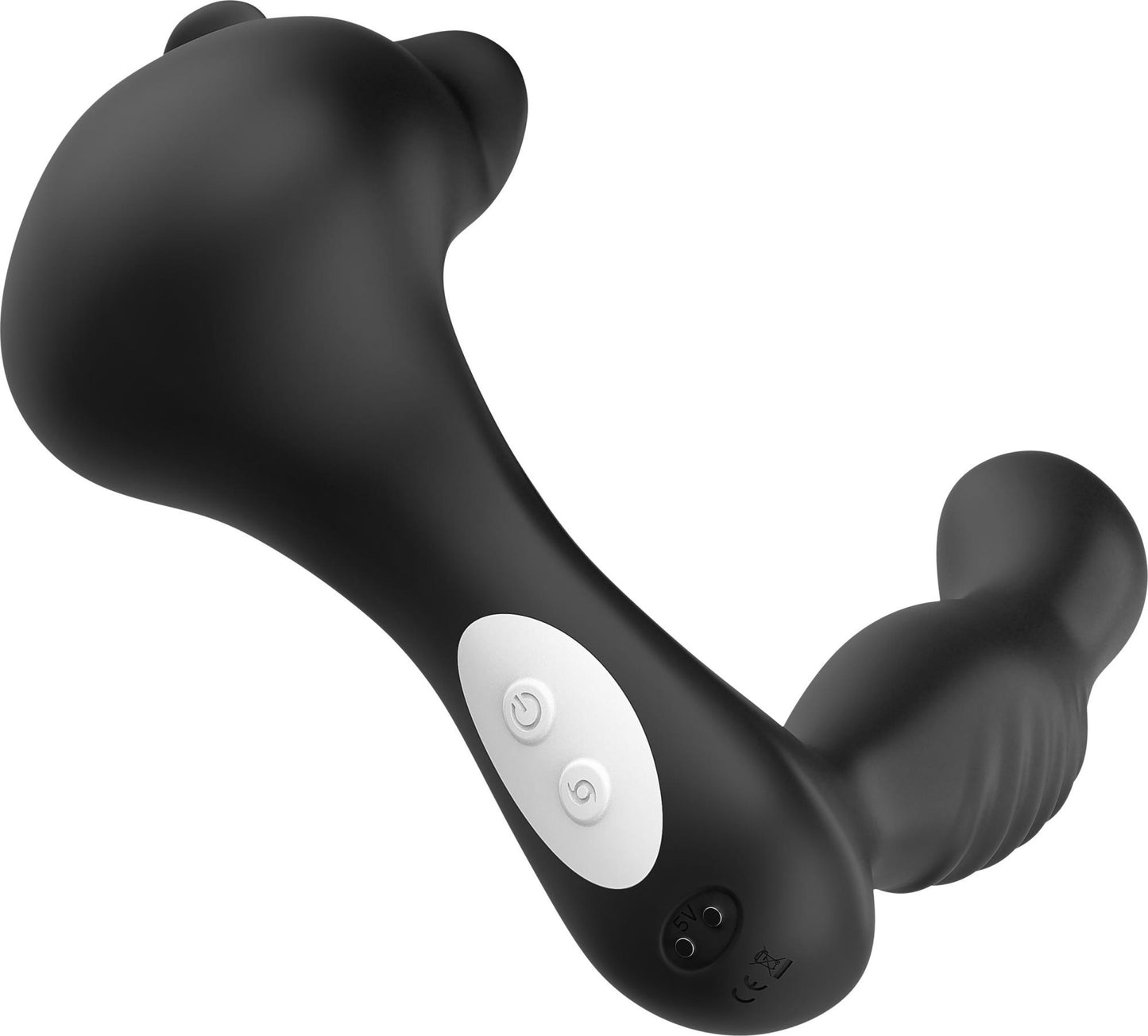 9-Wibrujący masażer prostaty jąder 2*9 trybów 15cm-9