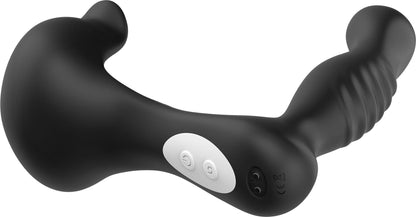 11-Wibrujący masażer prostaty jąder 2*9 trybów 15cm-11
