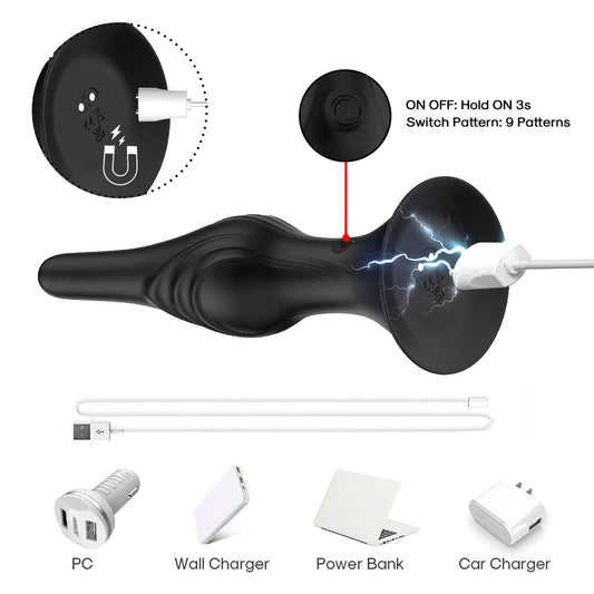 2-Rocket Black, 9 vibration functions-2