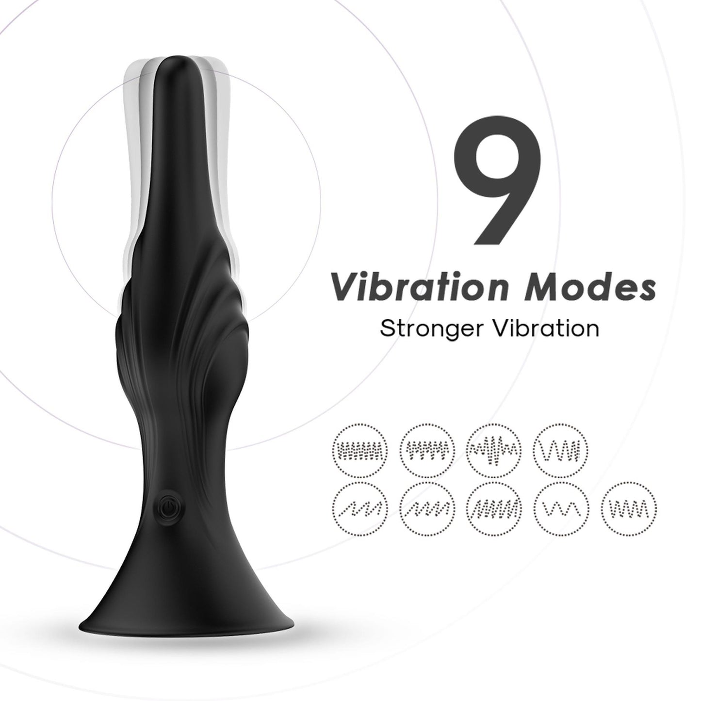 9-Rocket Black, 9 vibration functions-9