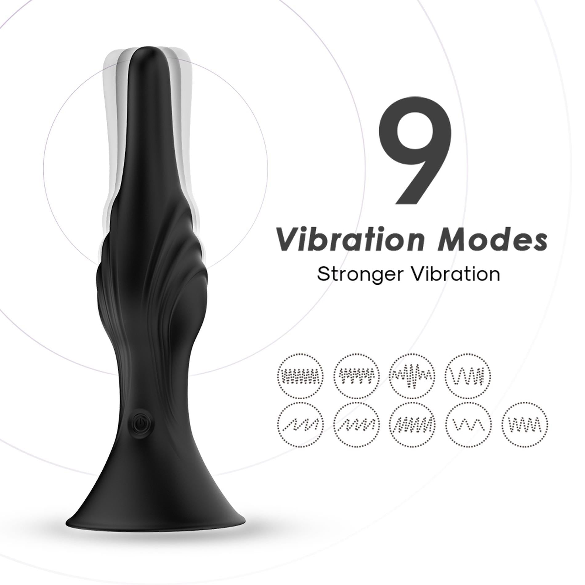 9-Rocket Black, 9 vibration functions-9