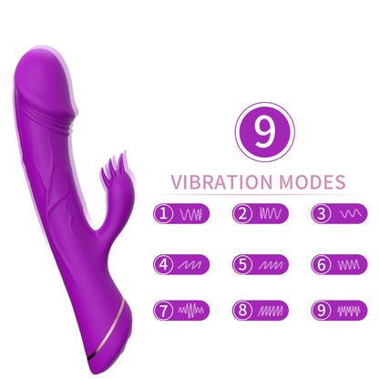3-Rubberco Purple, 2* 9 vibration functions-3