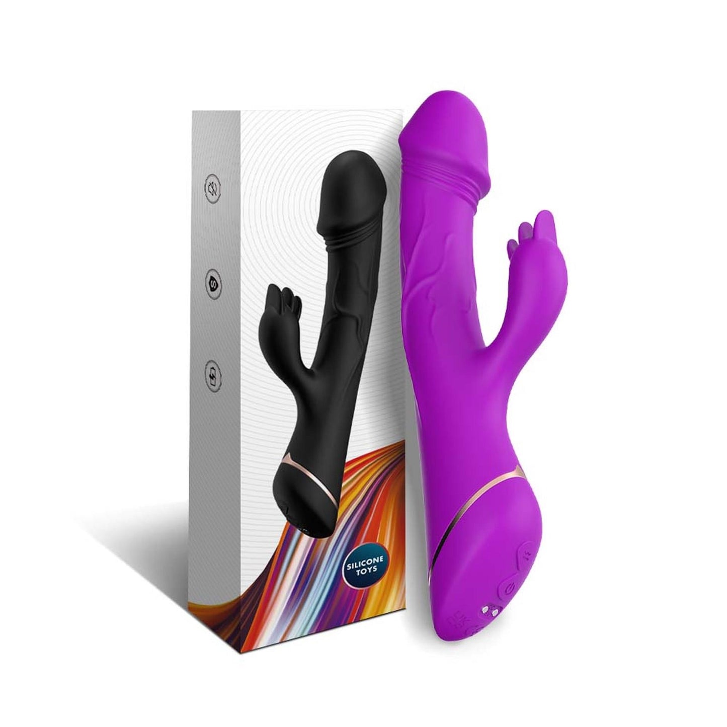 9-Rubberco Purple, 2* 9 vibration functions-9