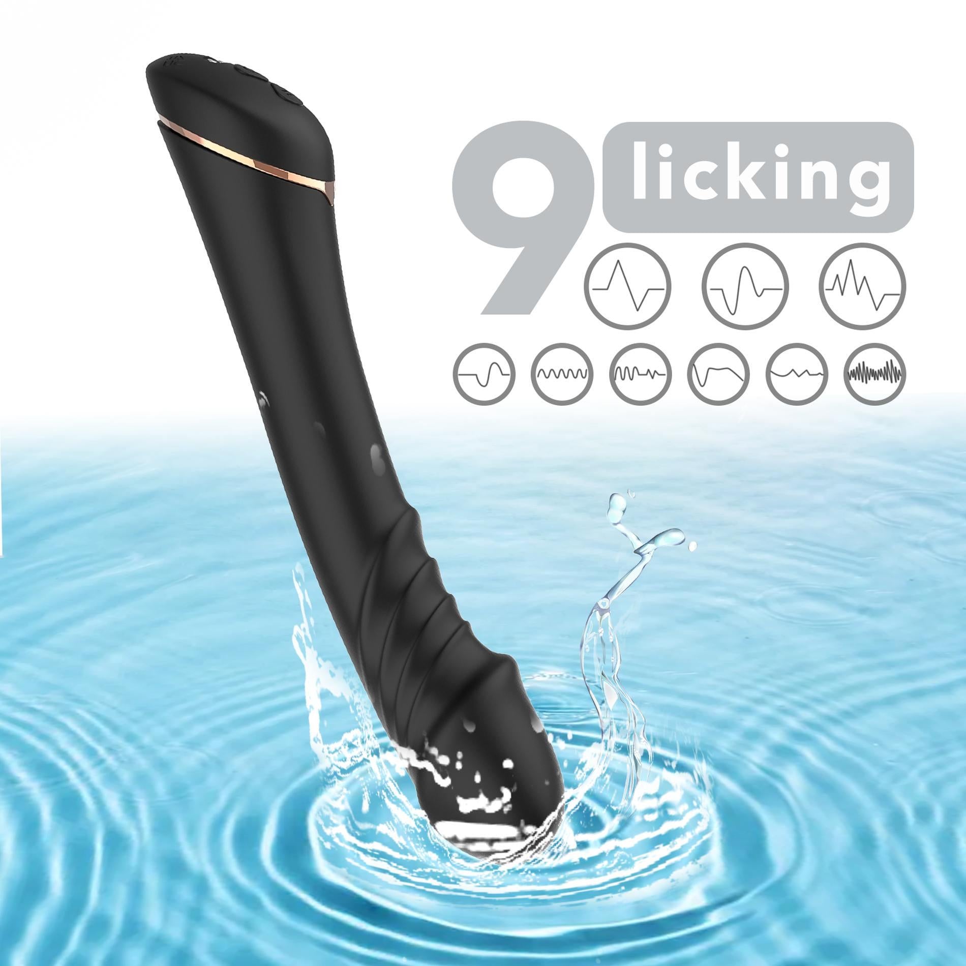 6-Wibrator do punktu G B - Series Joy Hancock Black-6