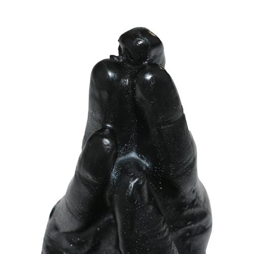 2-All Black Fisting Hand 18 cm-2