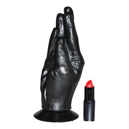4-All Black Fisting Hand 18 cm-4