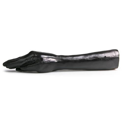 4-Czarne dildo do fistingu w kształcie ręki 43 cm-4