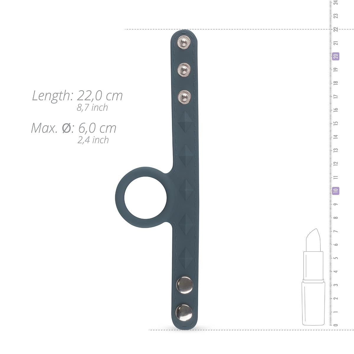 4-Boners Cock & Ball Strap - S/M-4