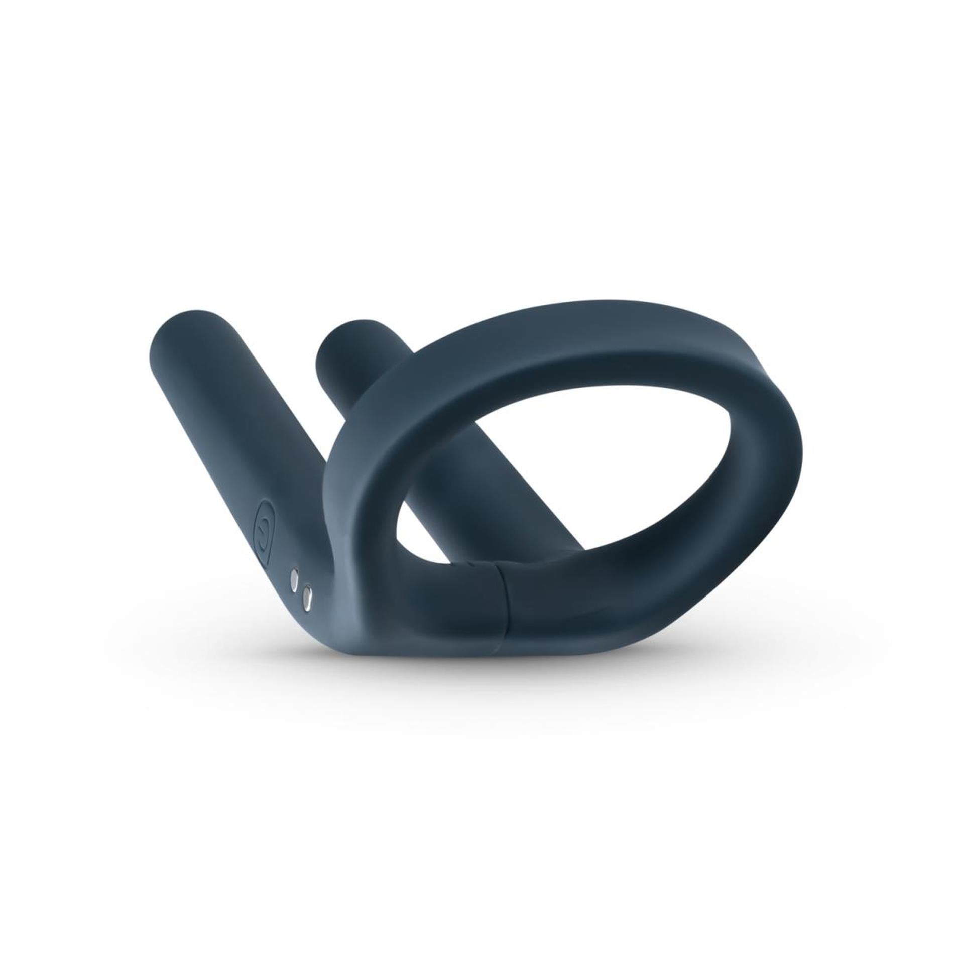 5-Boners Cockring & Ball Stimulator - Blue-5
