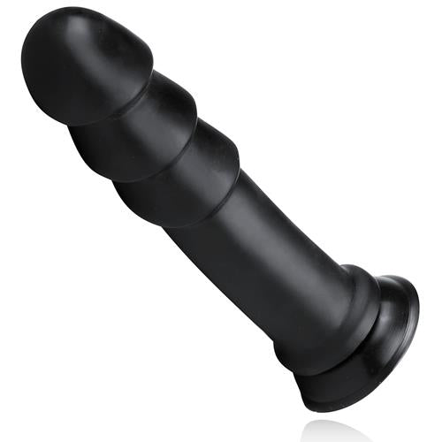 2-Grube duże dildo na przyssawce korek analny 28cm-2