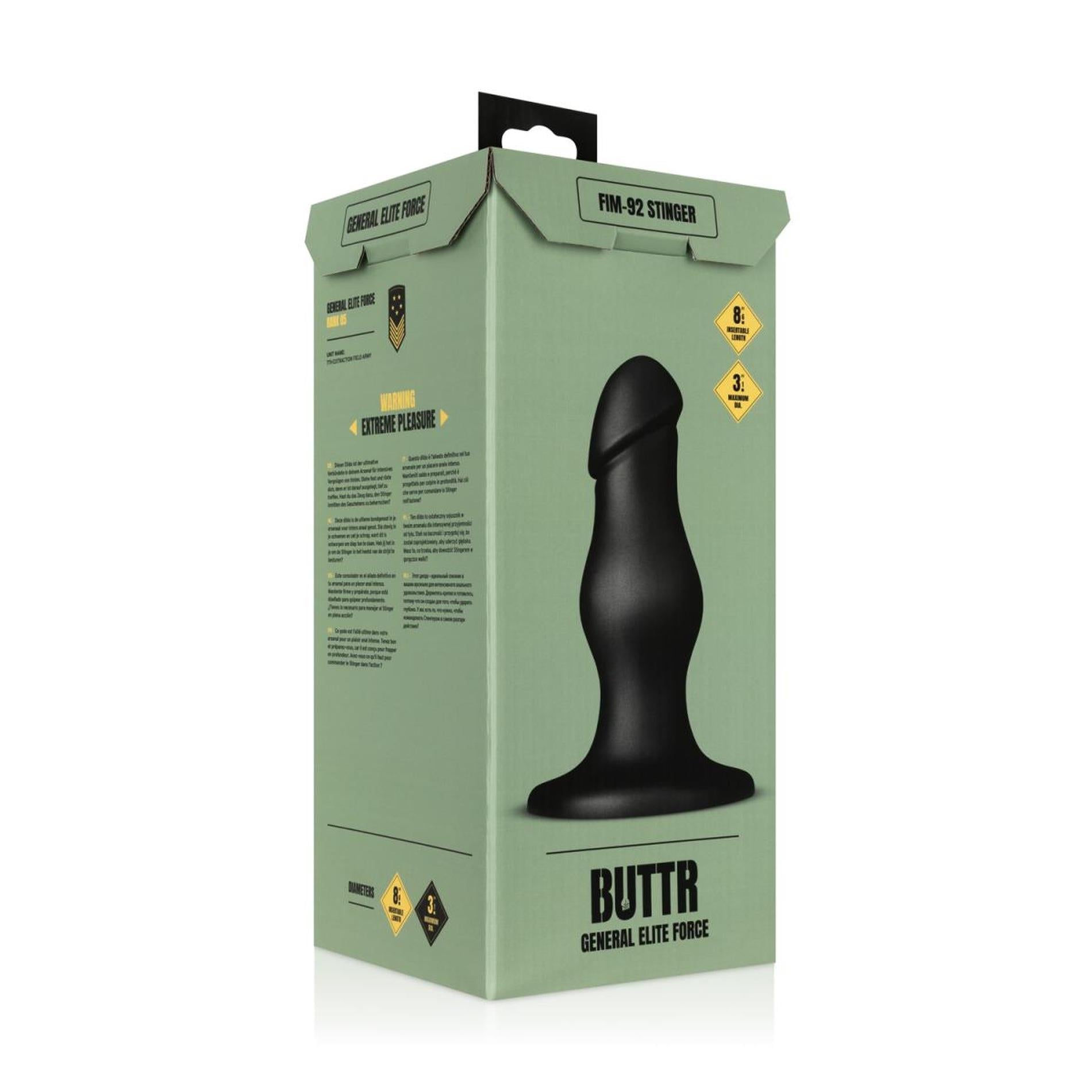 8-BUTTR - FIM-92 Stinger Anal Dildo-8