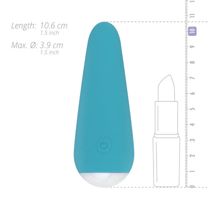 12-Mały wibrator masażer sex stymulator 10cm 10trybów-12