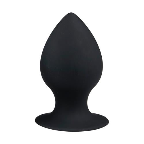 1-Duży okrągły korek analny plug z przyssawką 10cm-1