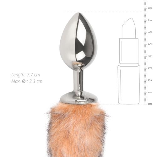 3-Korek analny lisi ogon plug z futerkiem zatyczka-3