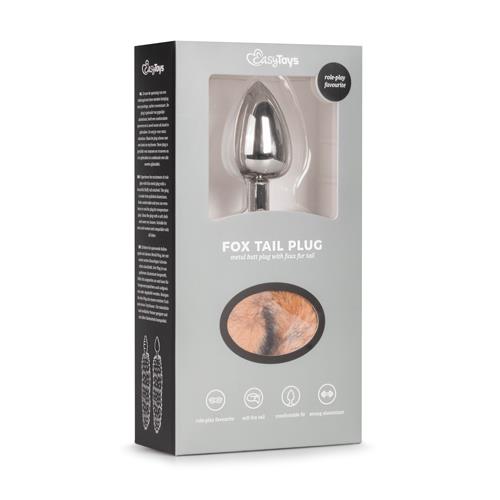 5-Korek analny lisi ogon plug z futerkiem zatyczka-5
