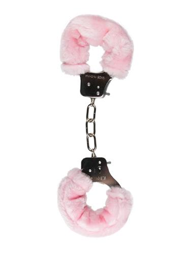 2-Kajdanki-furry handcuffs - pink-2