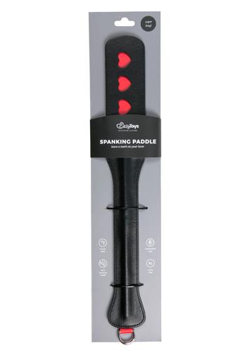 1-Pejcz-Long Leather Paddle With Heart-1
