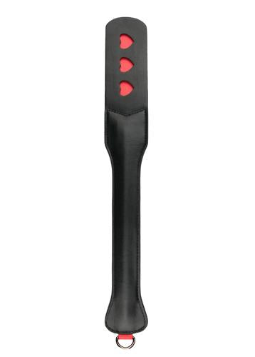 2-Pejcz-Long Leather Paddle With Heart-2