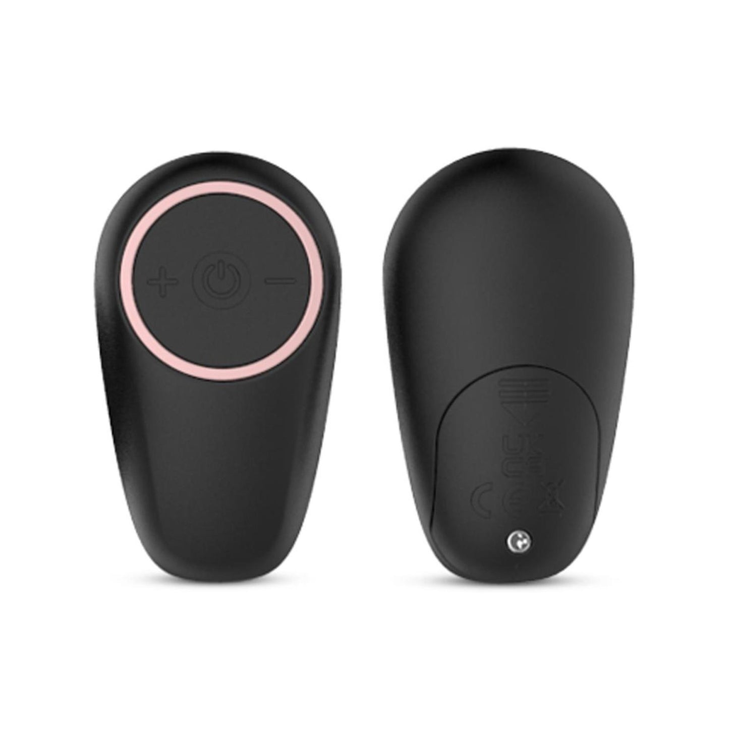 9-Vibe Pad Double Vibration with Remote Control - Black-9