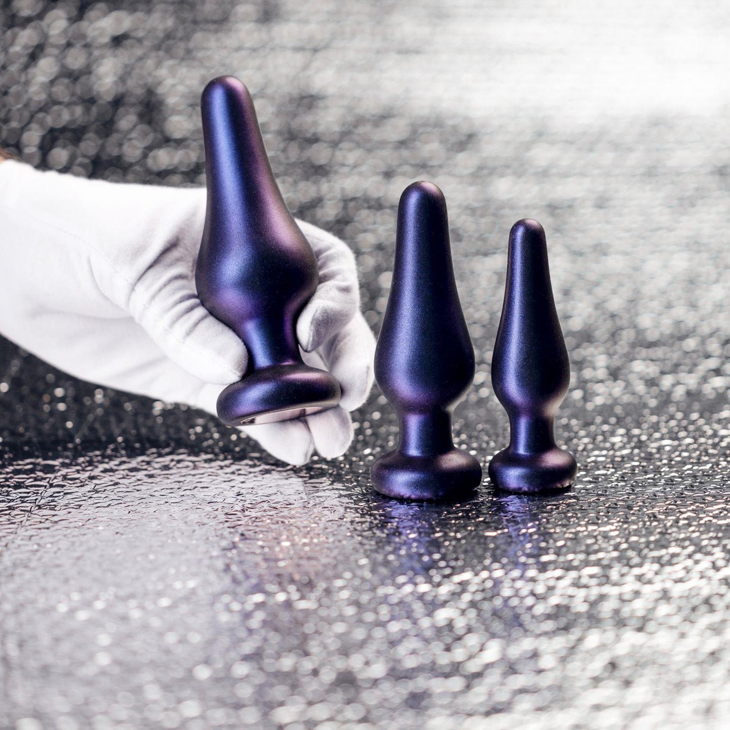 6-Hueman - Comets Butt Plug Set-6