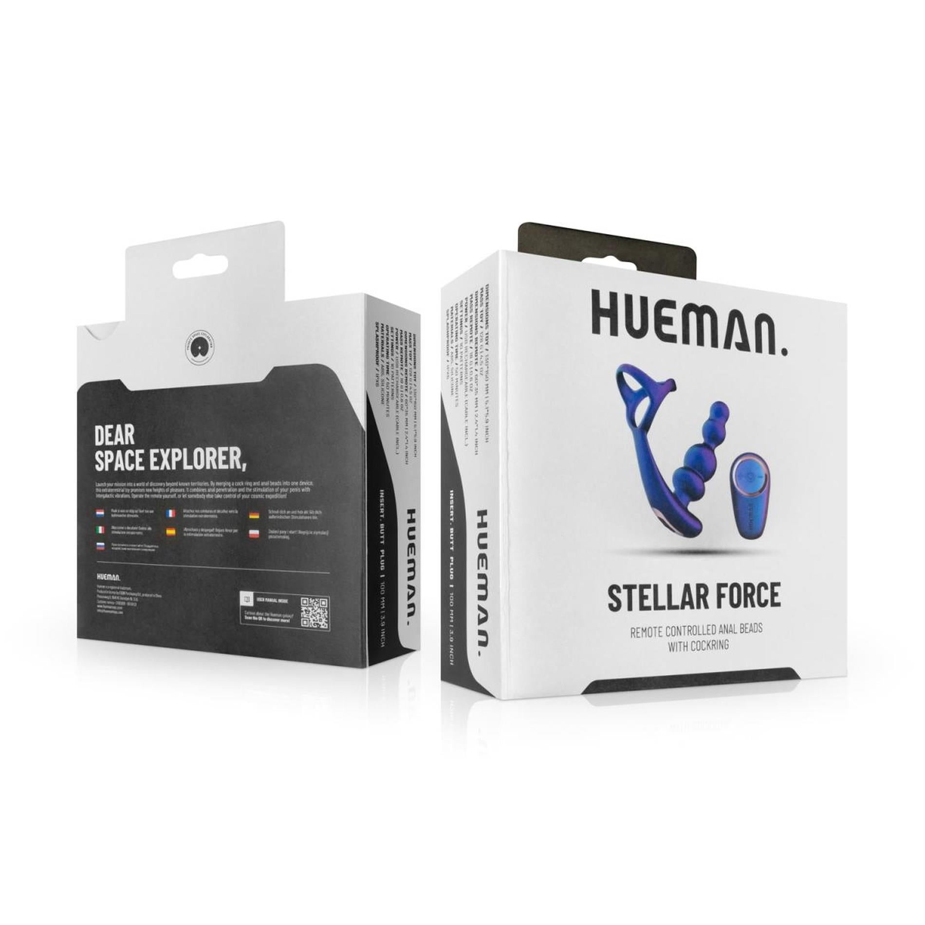 2-Hueman - Stellar Force Butt Plug with Cockring-2