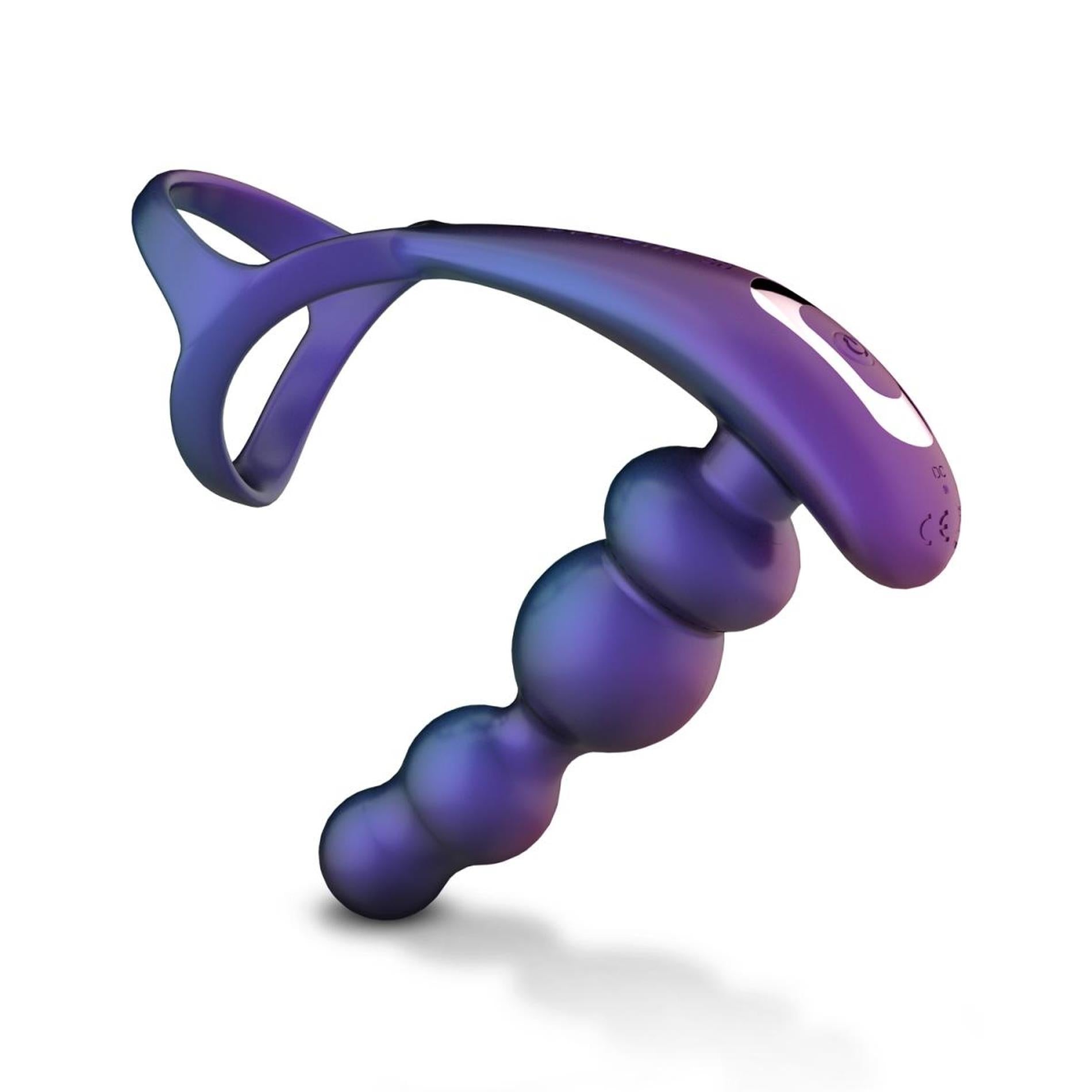 6-Hueman - Stellar Force Butt Plug with Cockring-6
