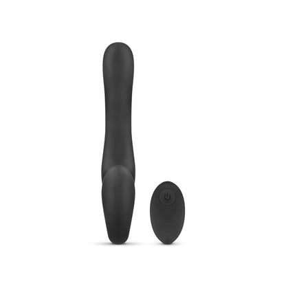 4-No-Parts - Avery Strapless Strap-On Vibrating Dildo - 22 cm-4