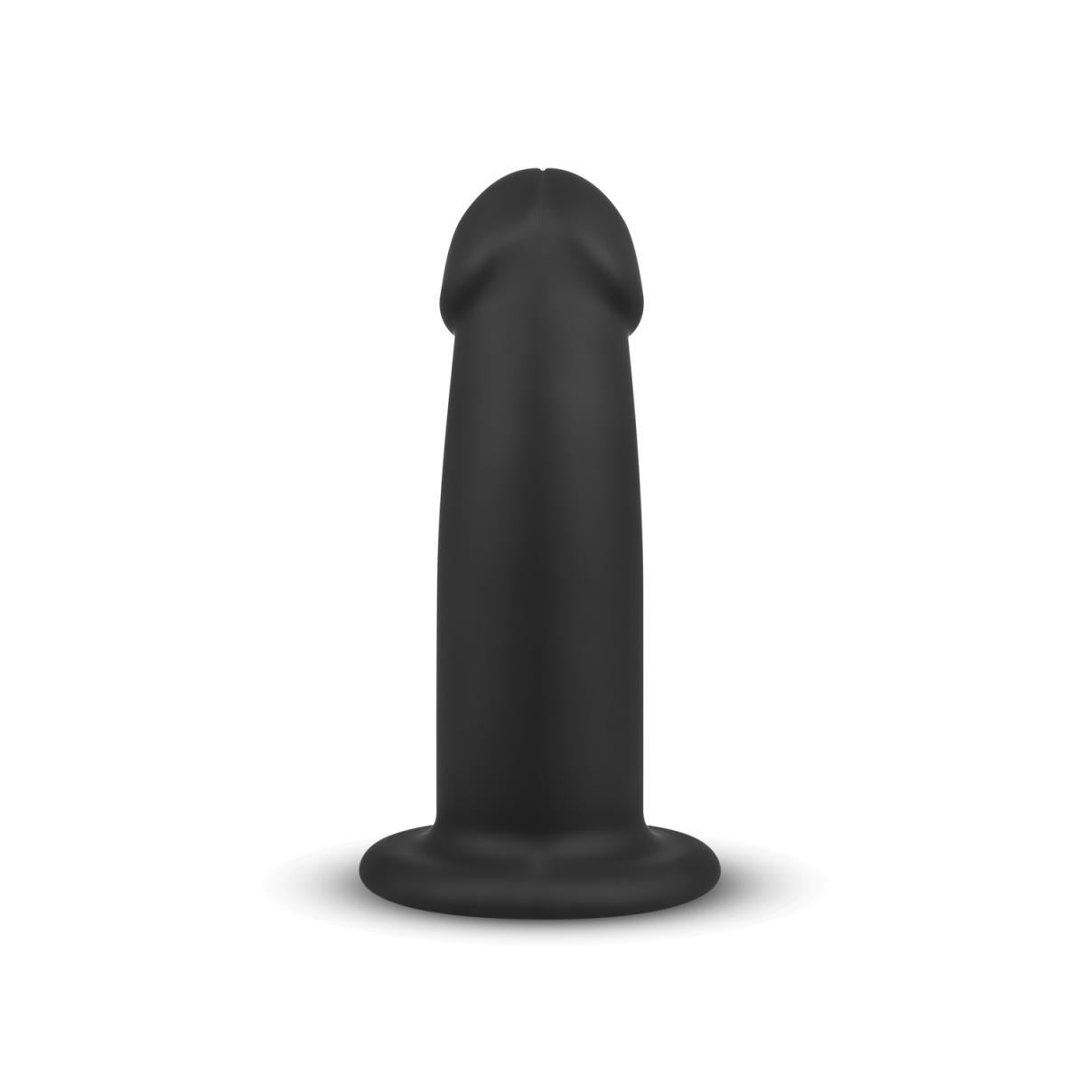 5-No-Parts - Charlie Dildo 14.5 cm - Black-5