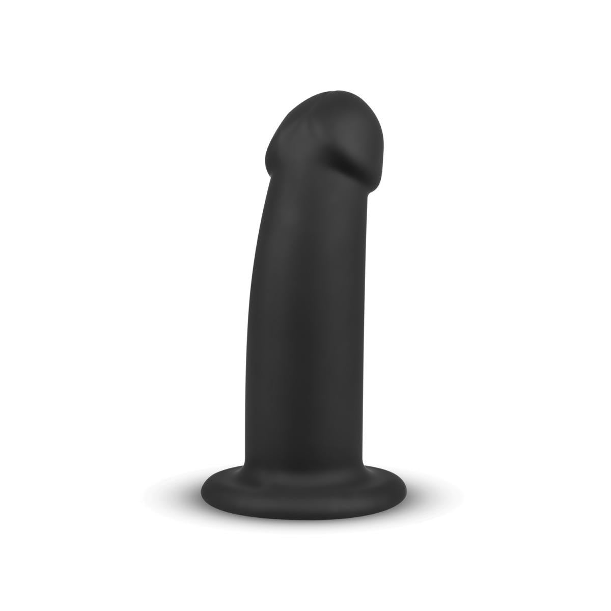 7-No-Parts - Charlie Dildo 14.5 cm - Black-7