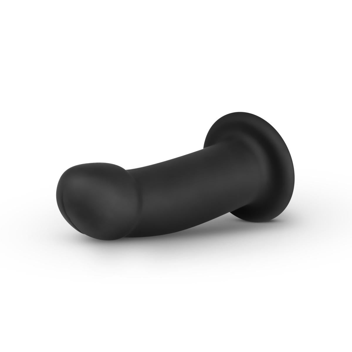 8-No-Parts - Charlie Dildo 14.5 cm - Black-8