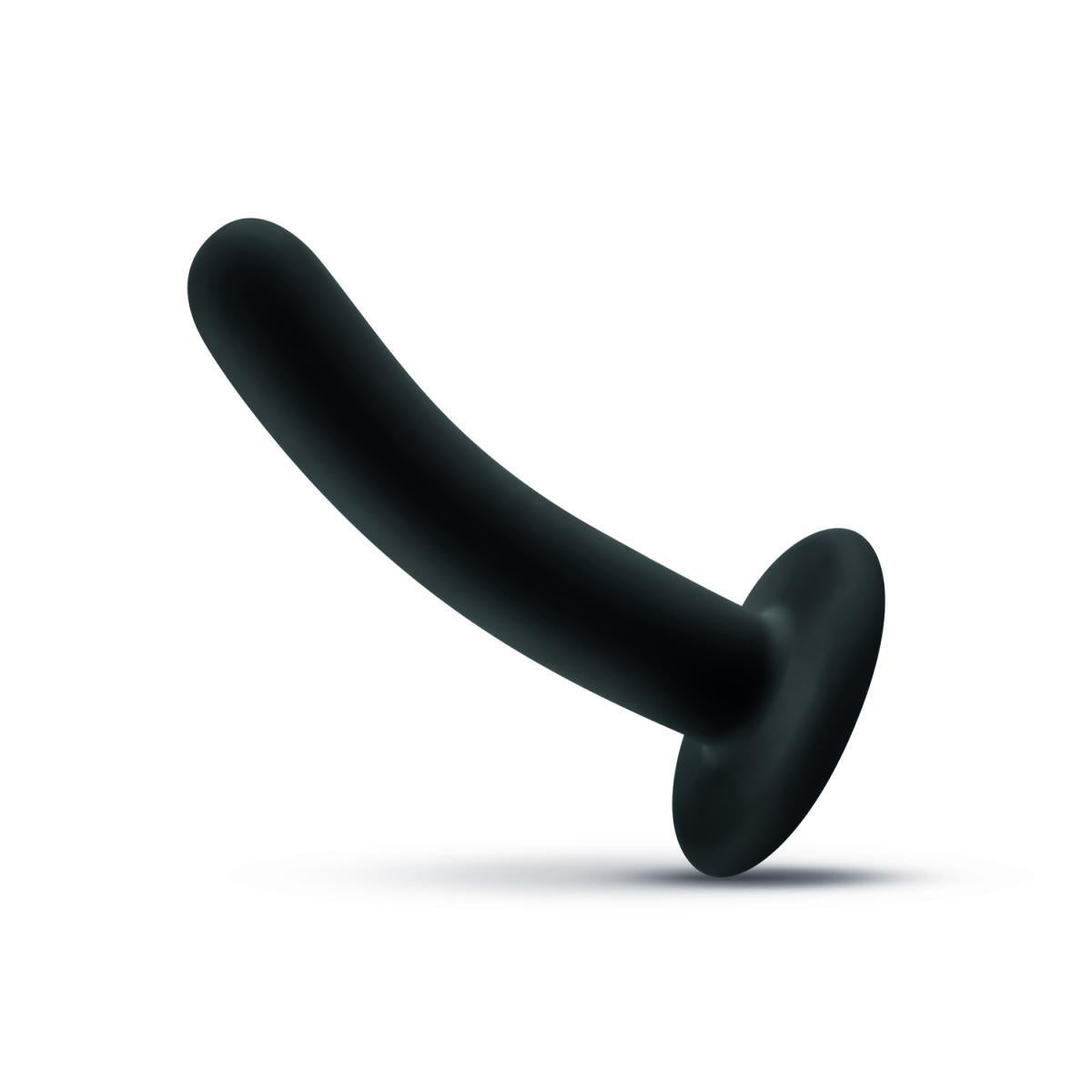 4-Dildo No-Parts - Logan 13.5 cm - Black-4