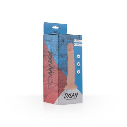 5-Cielisty realistyczny penis dildo przyssawka 23 cm-5
