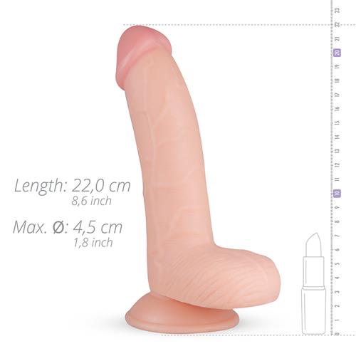 3-Penis dildo na przyssawce realistyczny członek 22c-3