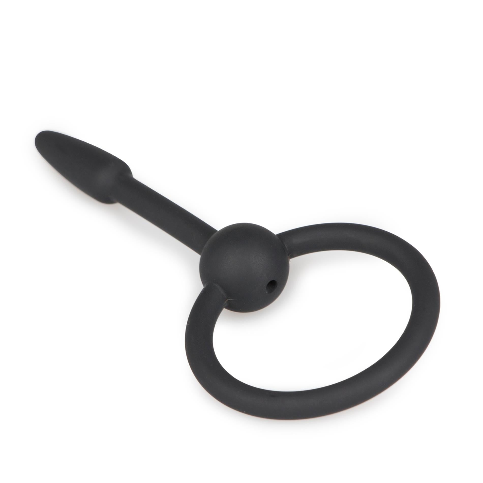3-Small Silicone Penis Plug With Pull-3