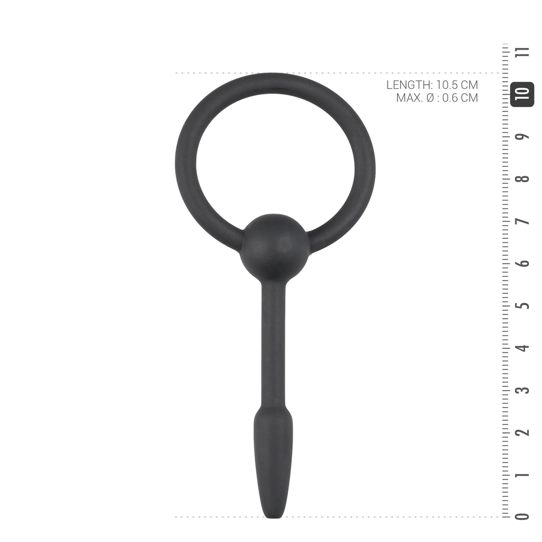 4-Small Silicone Penis Plug With Pull-4